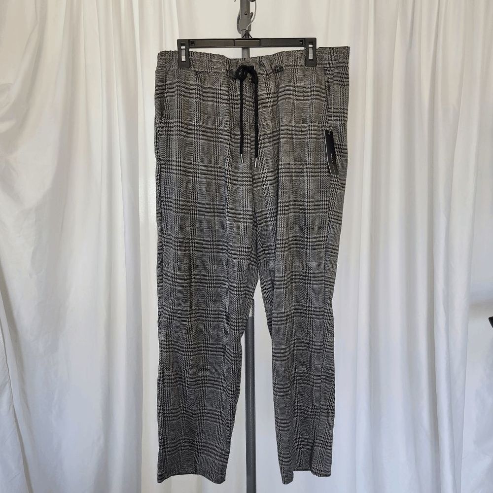 Robert louis womens multicolor plaid pullon dress pants size 2X - Picture 3 of 6